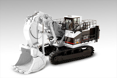 Cat 5230 in mining white Cat 5230 in mining white