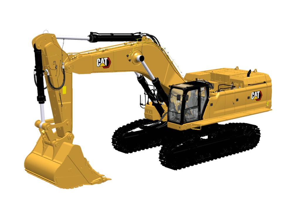 1:24 Cat<sup class='superscript'>®</sup> 395 Excavator - Die-Cast